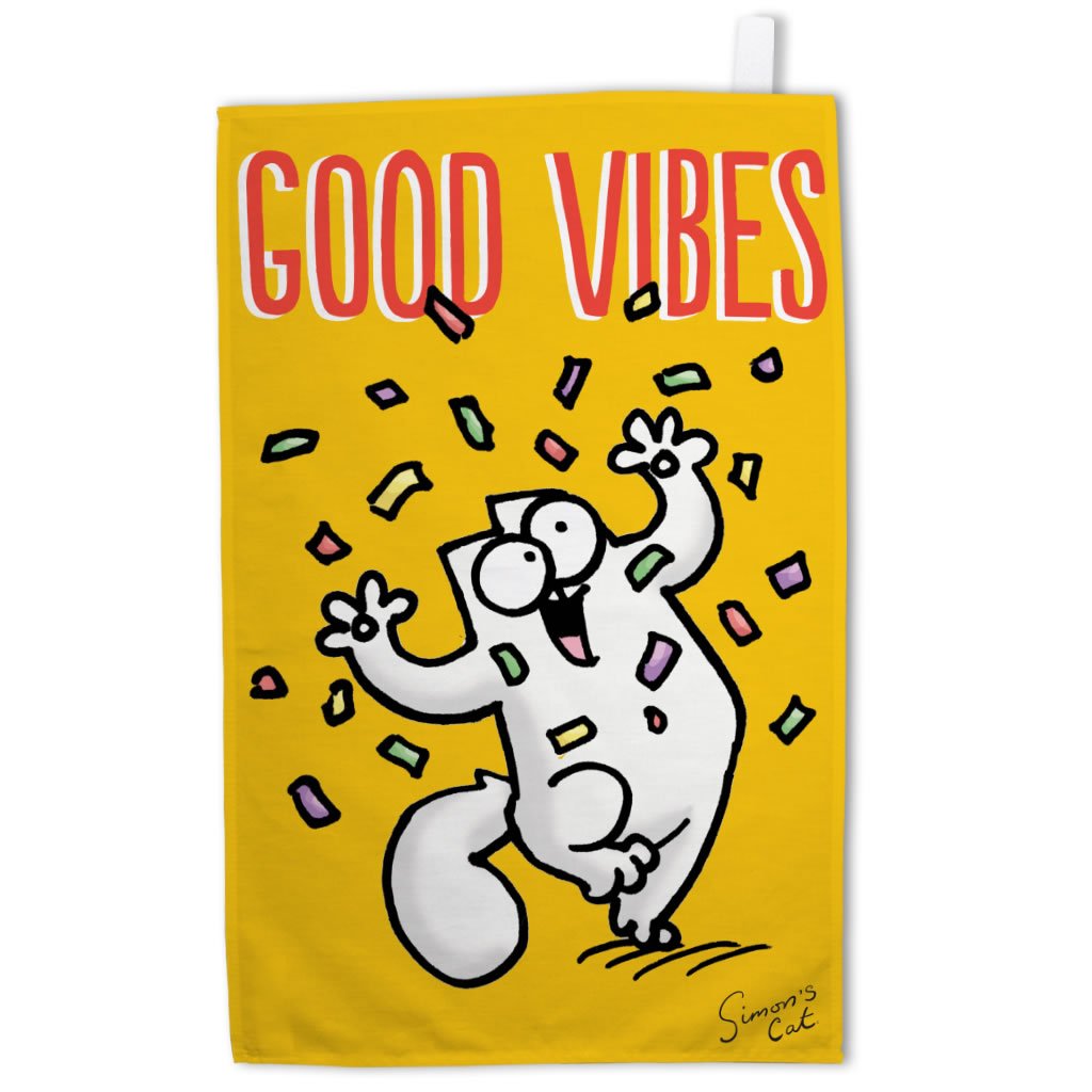 Good Vibes Tea Towel