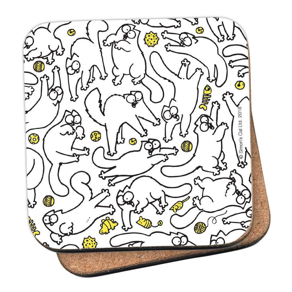 Cat Pattern Coaster
