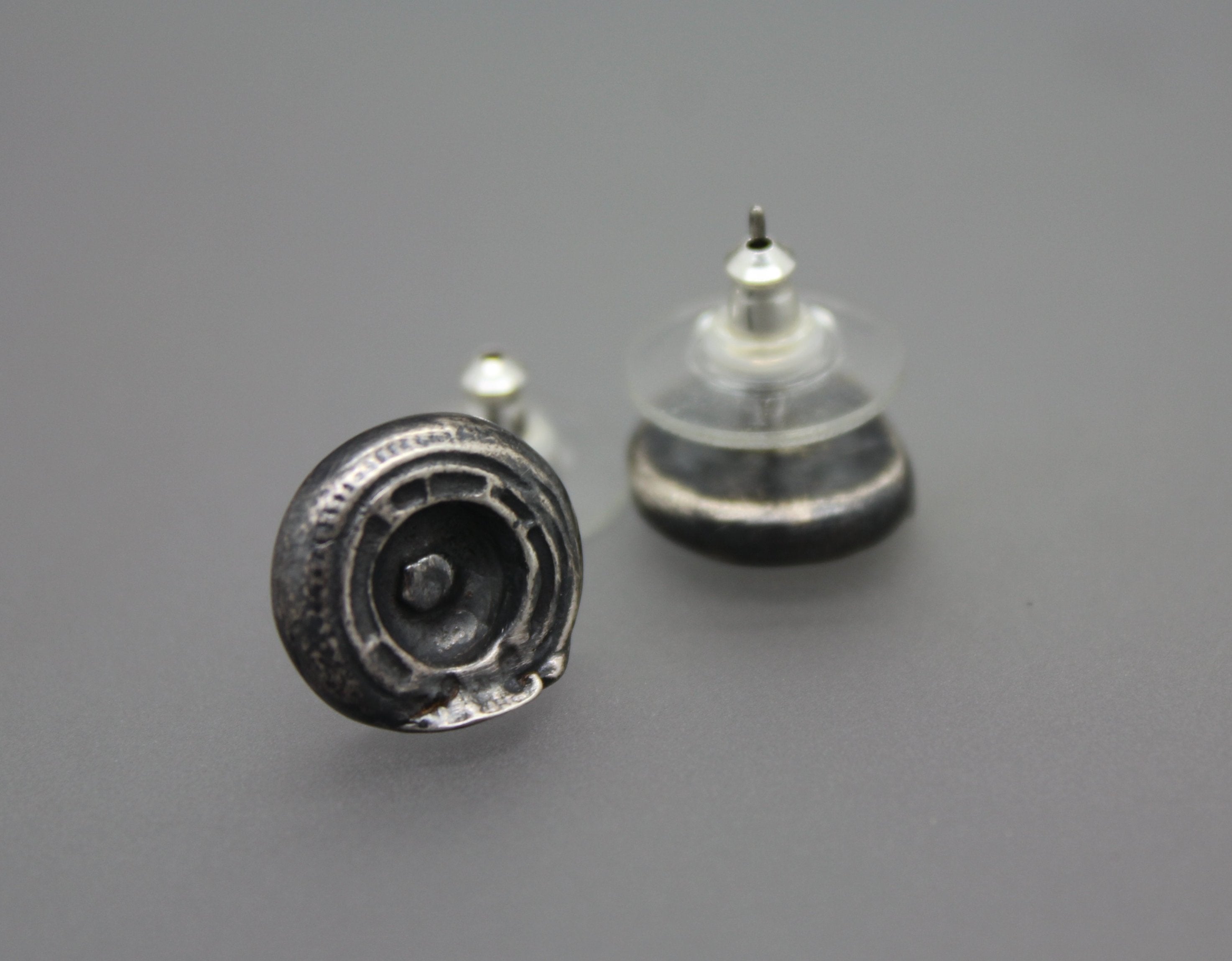 Boymom Earrings, Custom Tire Earrings Made From Your Child's Actual Toys