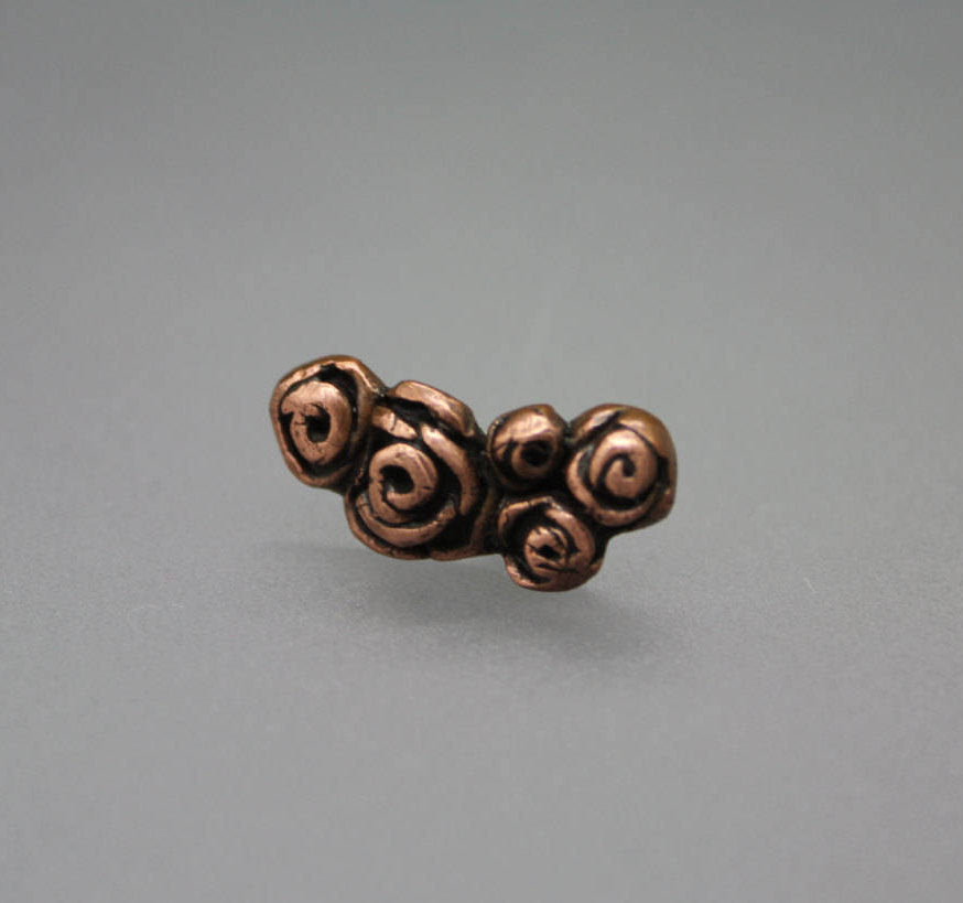 Copper Rose Ear Climber