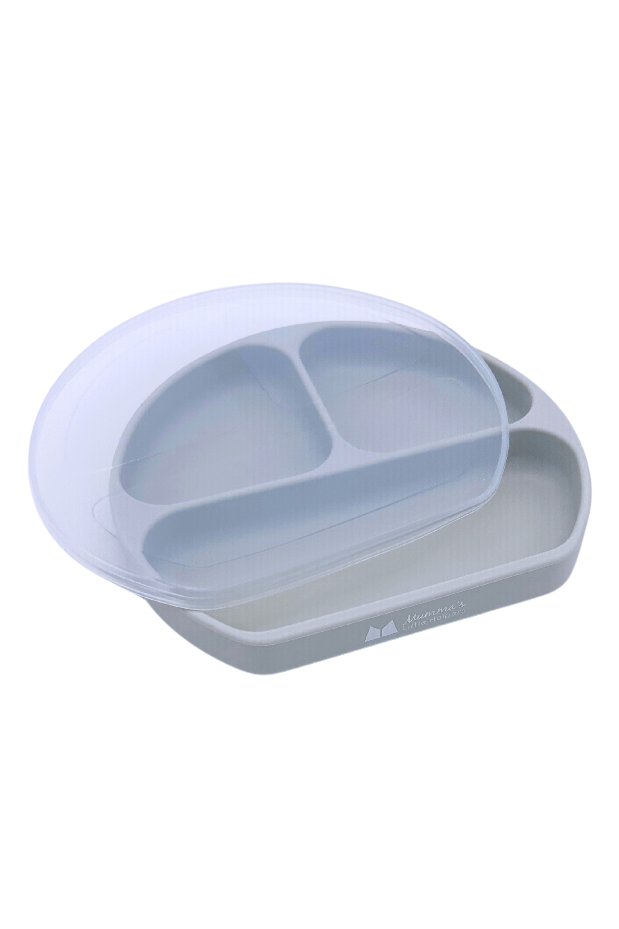 Silicone Lid for Baby & Toddler Silicone Suction Plate 3 Sections