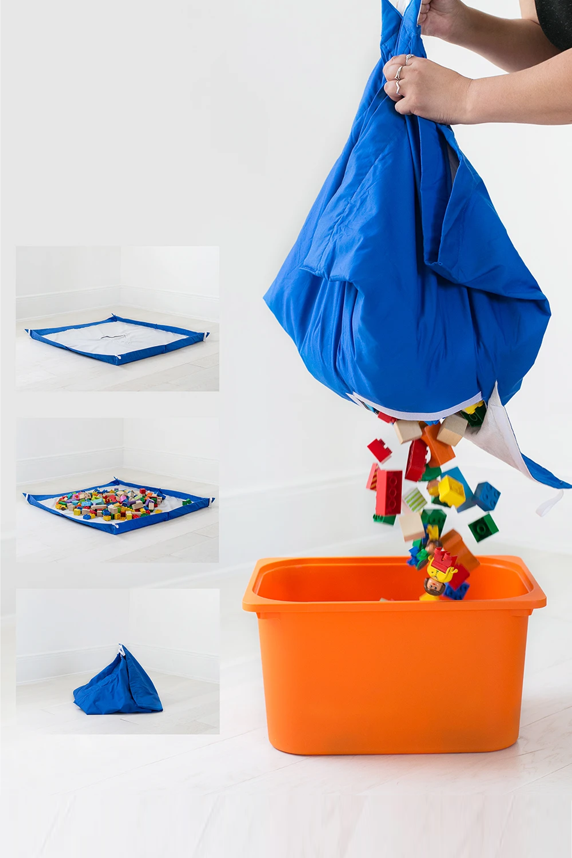Brick & Toy Tipper Mat - Blue