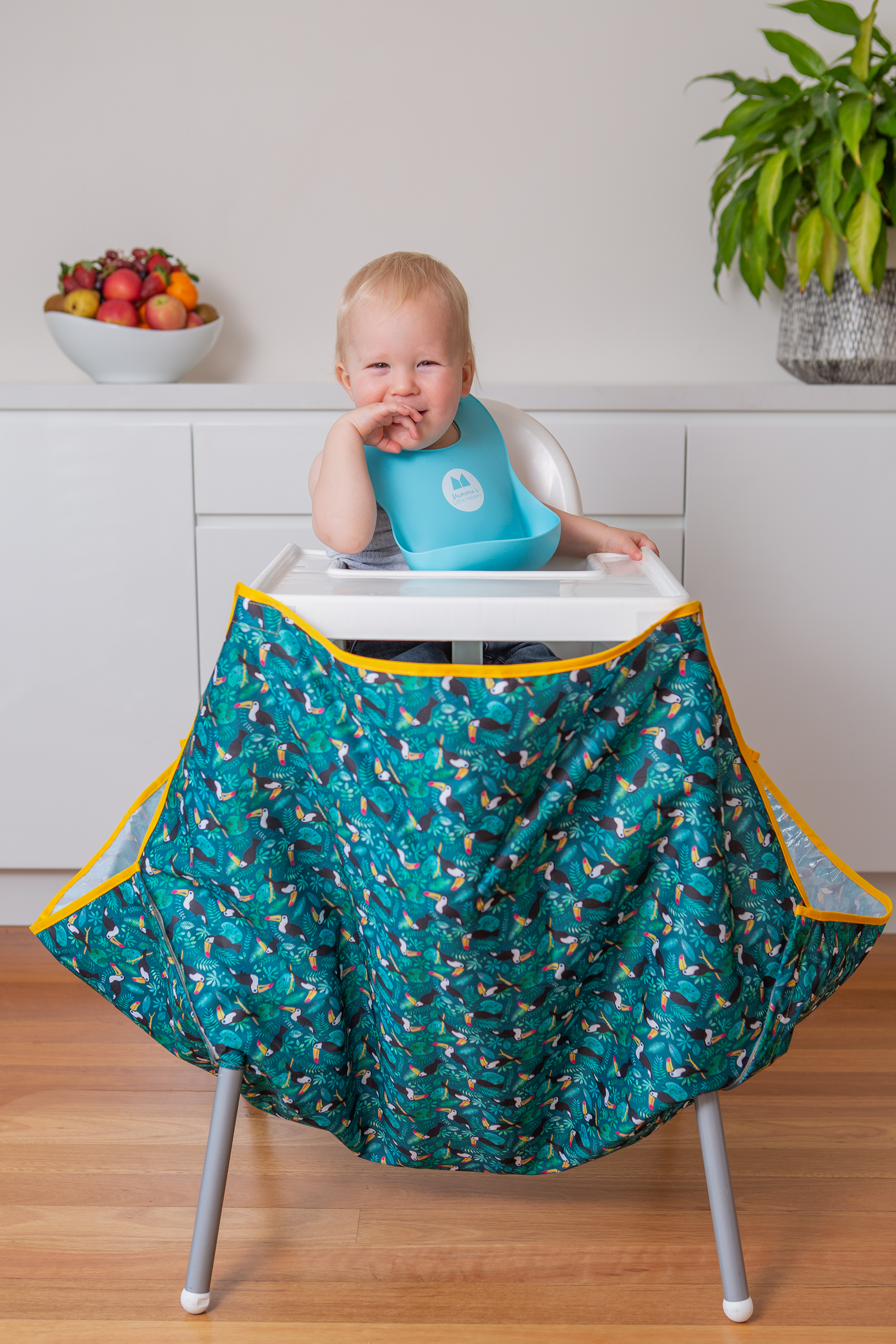 High Chair Food Catcher - Toucan