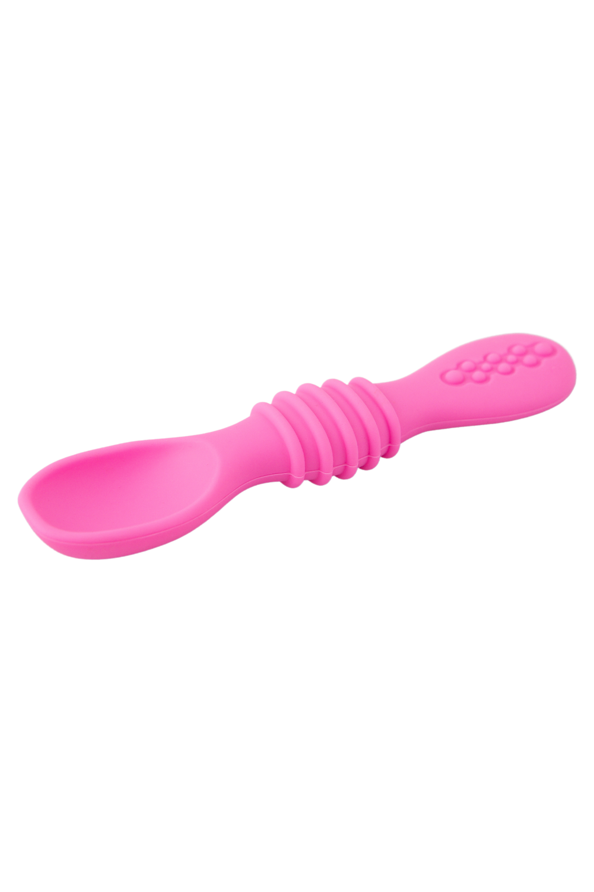 Baby & Toddler Silicone Spoon Easy Flexi Grip - Pink
