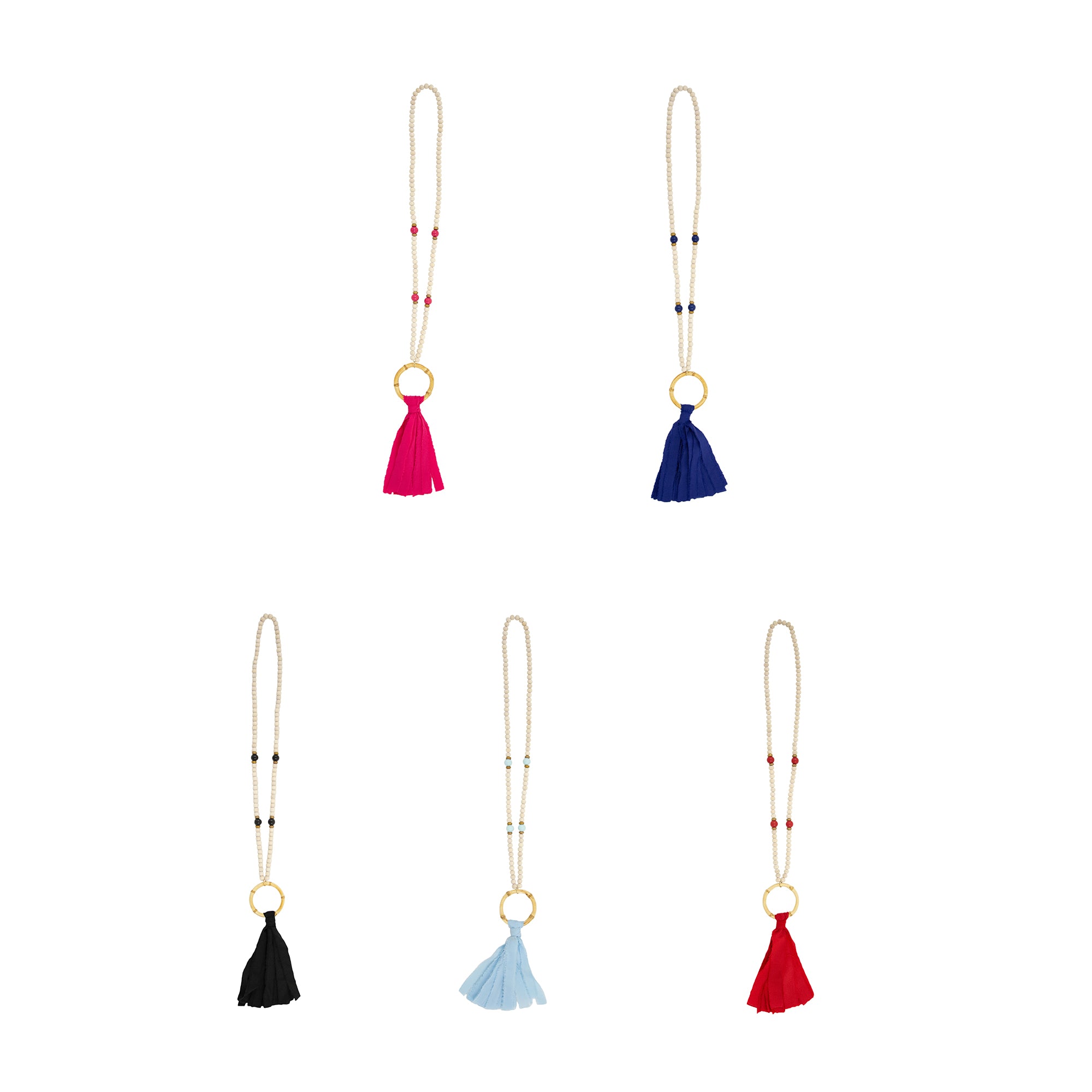 Bamboo Tassel Necklace