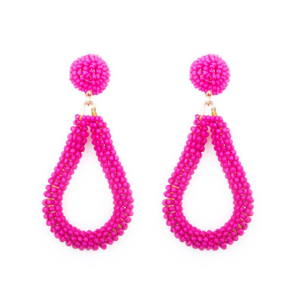 Bead Loop Earrings