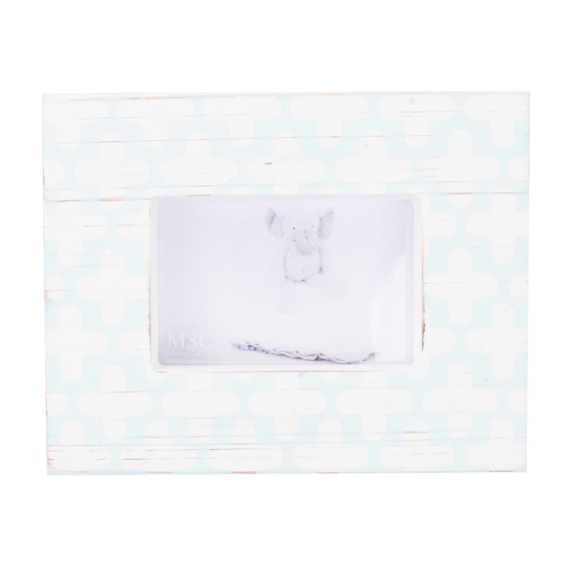 Baby Blue Clover Picture Frame