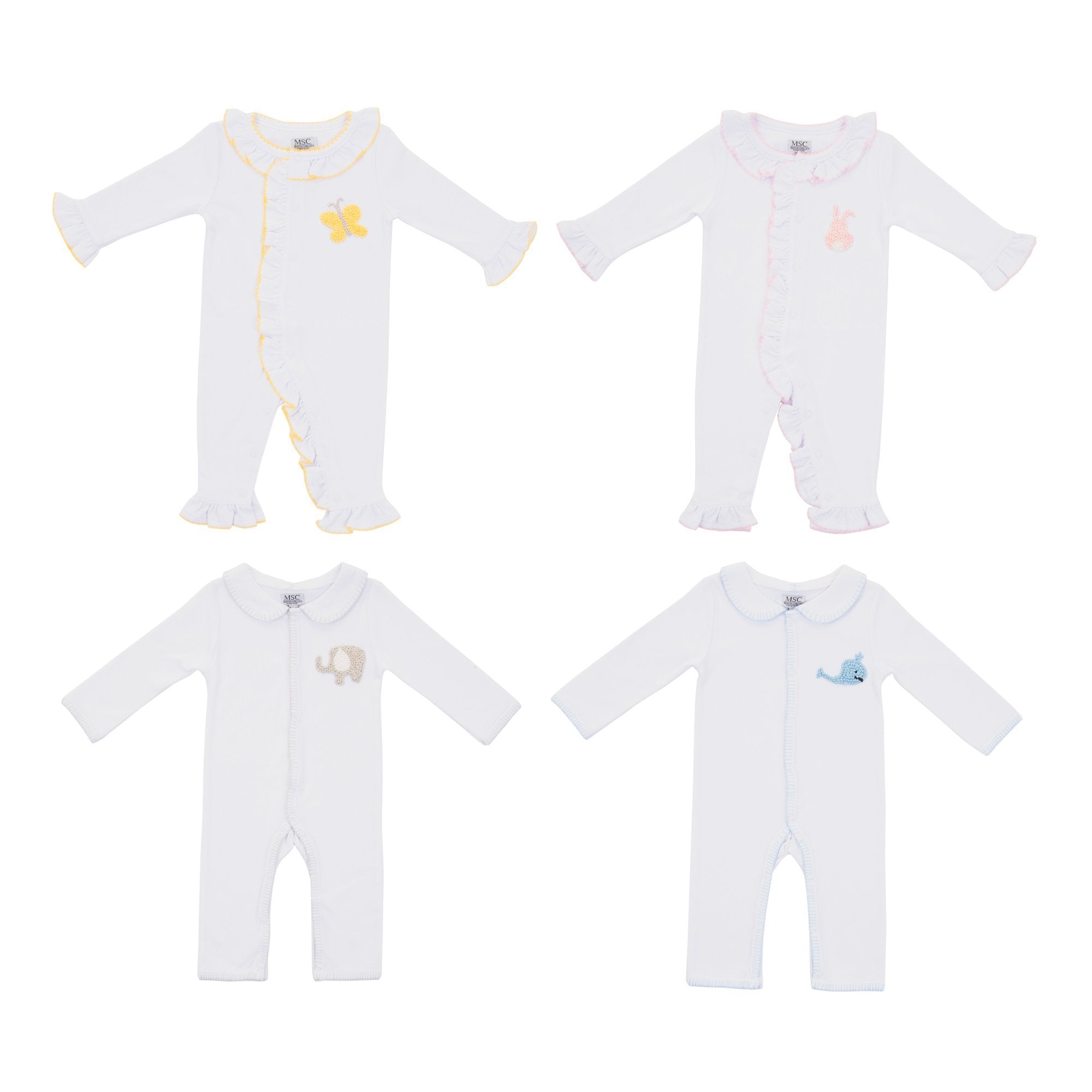 Baby Convertible Onesies French Knot