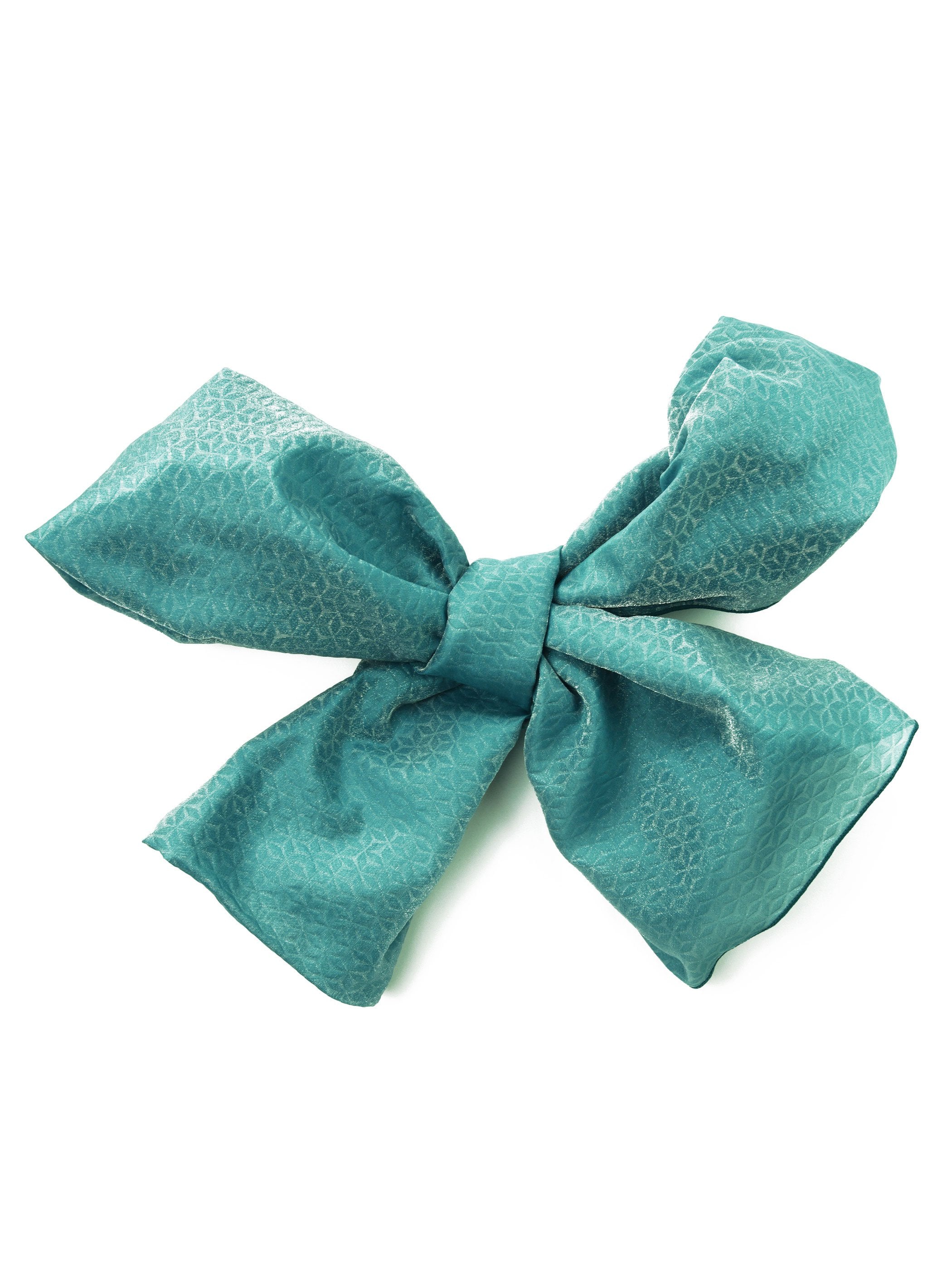 Blue Diamond Weave Obi Belt