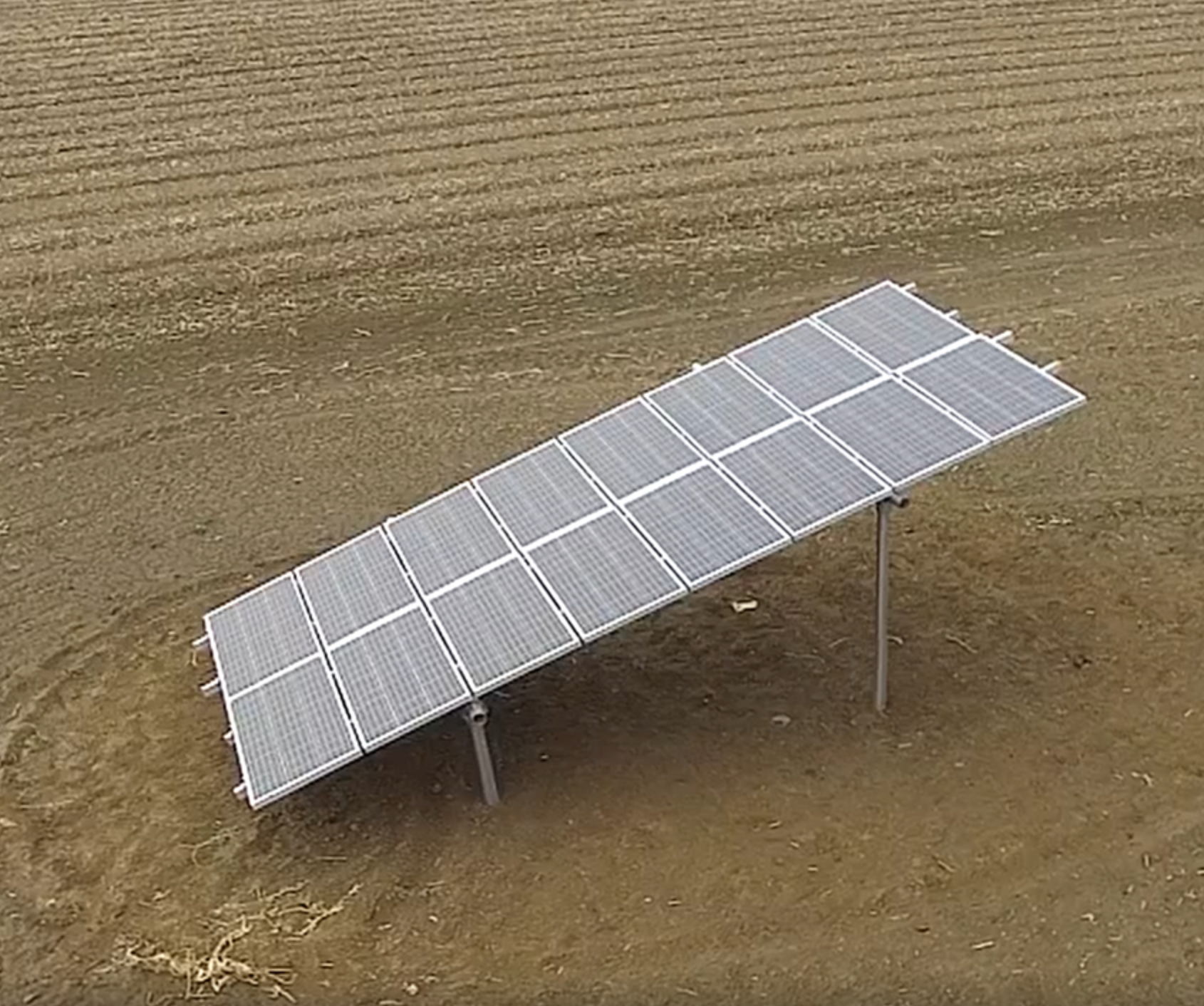 Scalable Solar Panel Ground Mounting