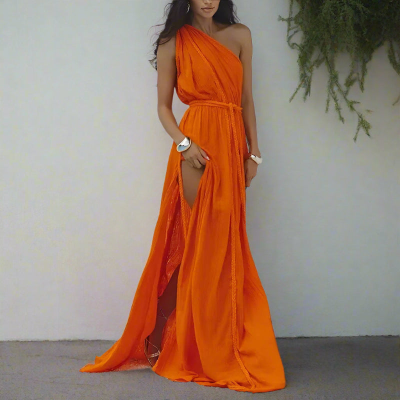 Boho Beach Cover-Up Maxi Dress