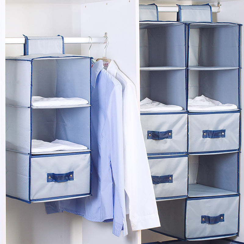 Closet Organizer with Drawers Hanging Clothes Organizer