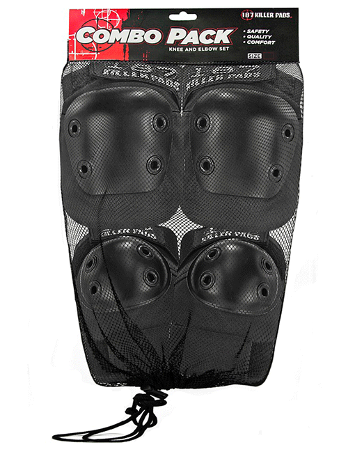 187 Killer Pads Combo Pack | Black