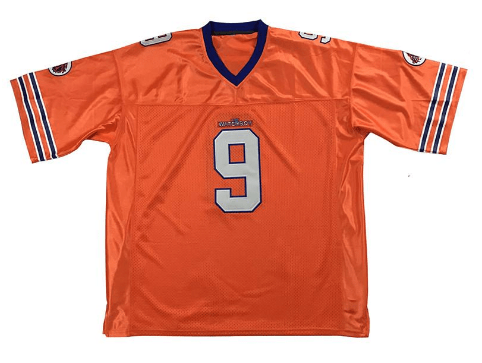 Bobby Boucher Jersey Water Boy Orange
