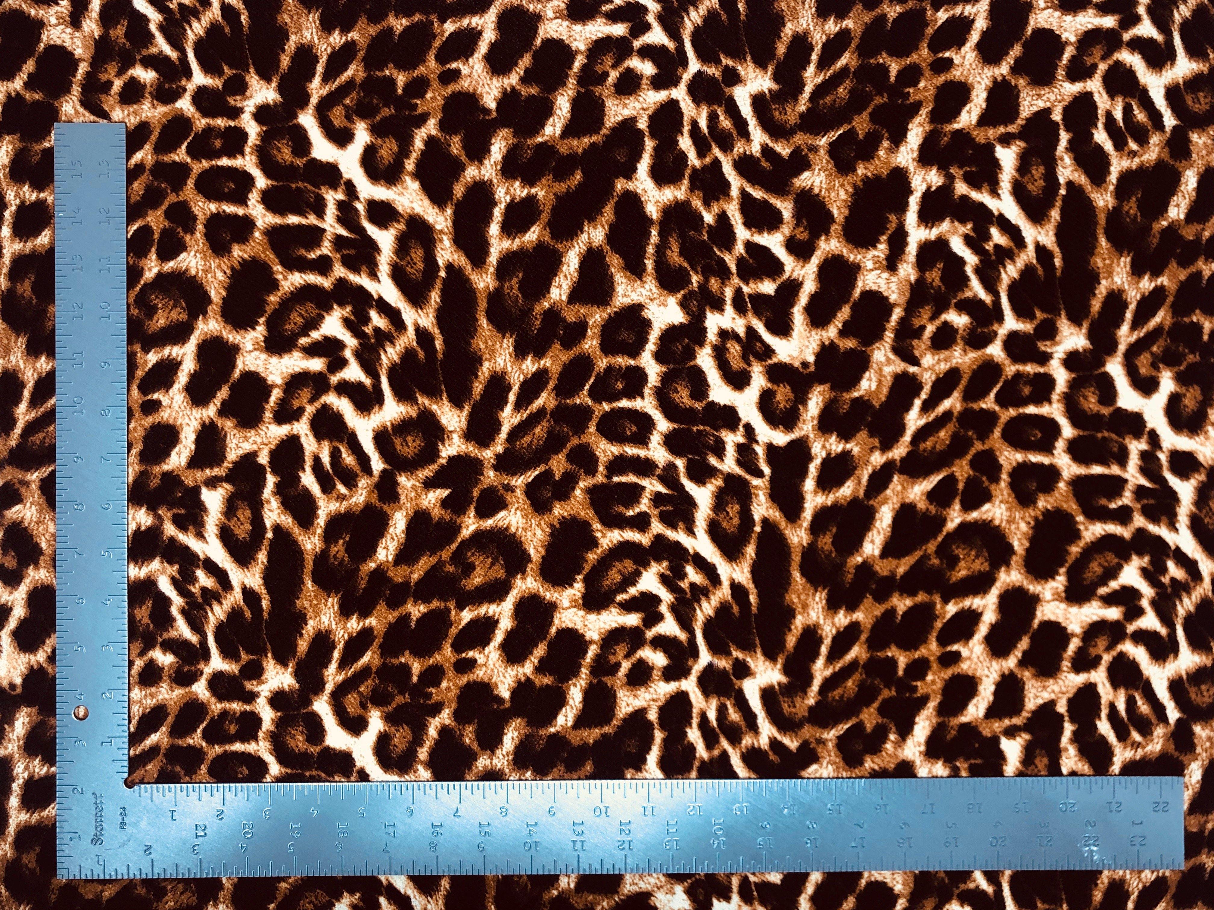 Liverpool Knit Animal Print Fabric